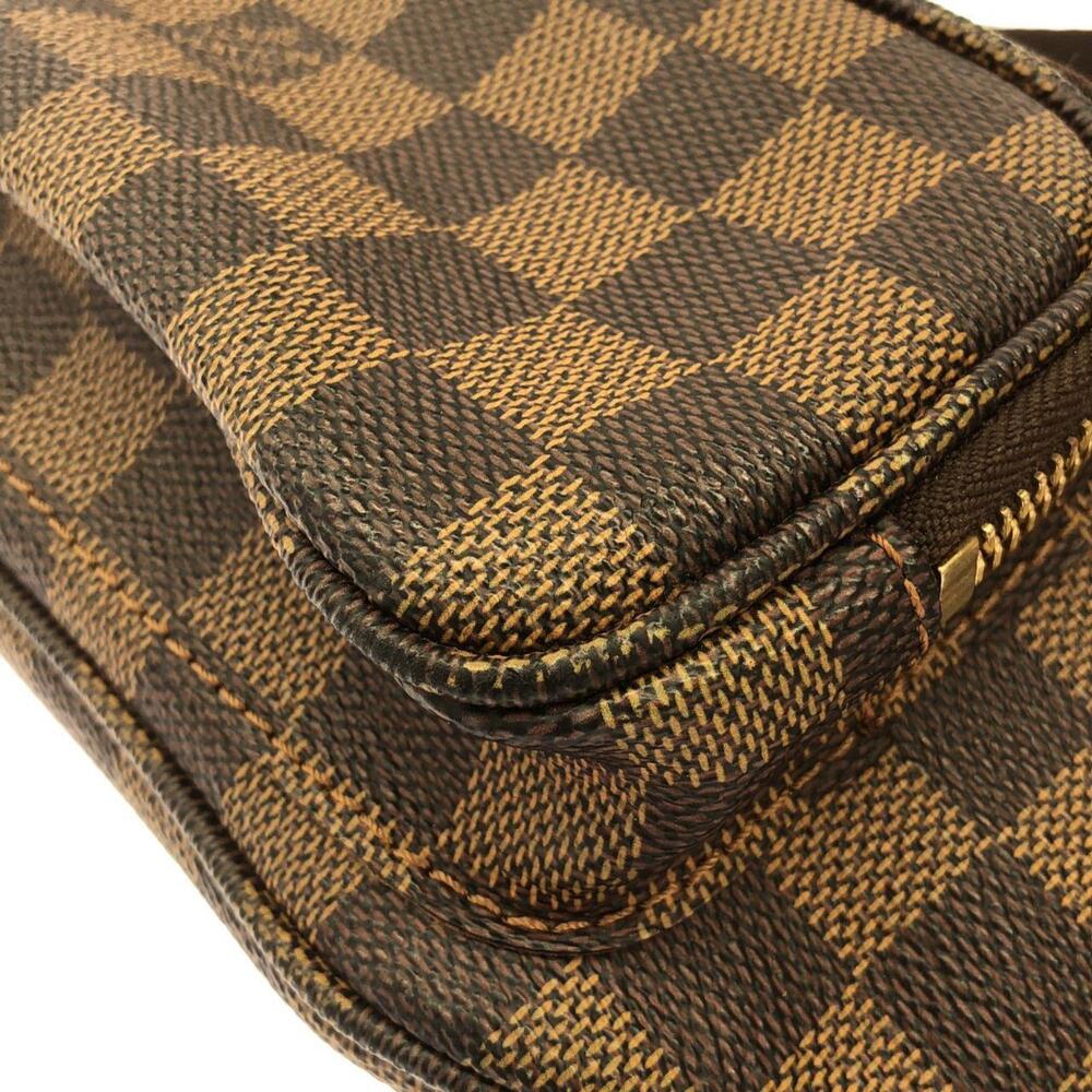 LOUIS VUITTON Authentic Brown Damier Shoulder Bag - Picture 4 of 10